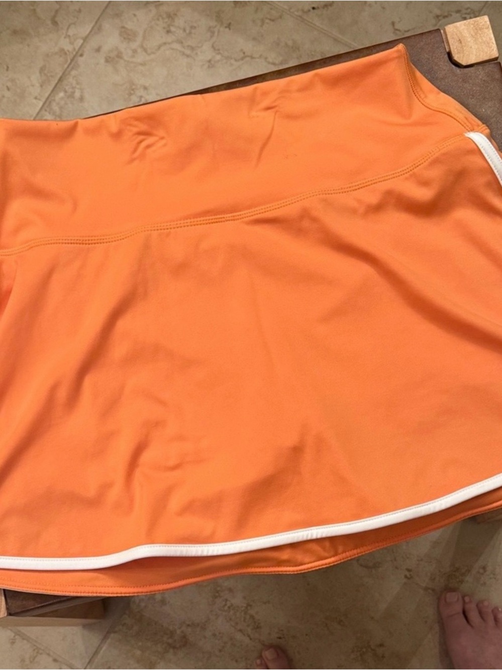 DSG Orange Active Skort- Golf/Tennis